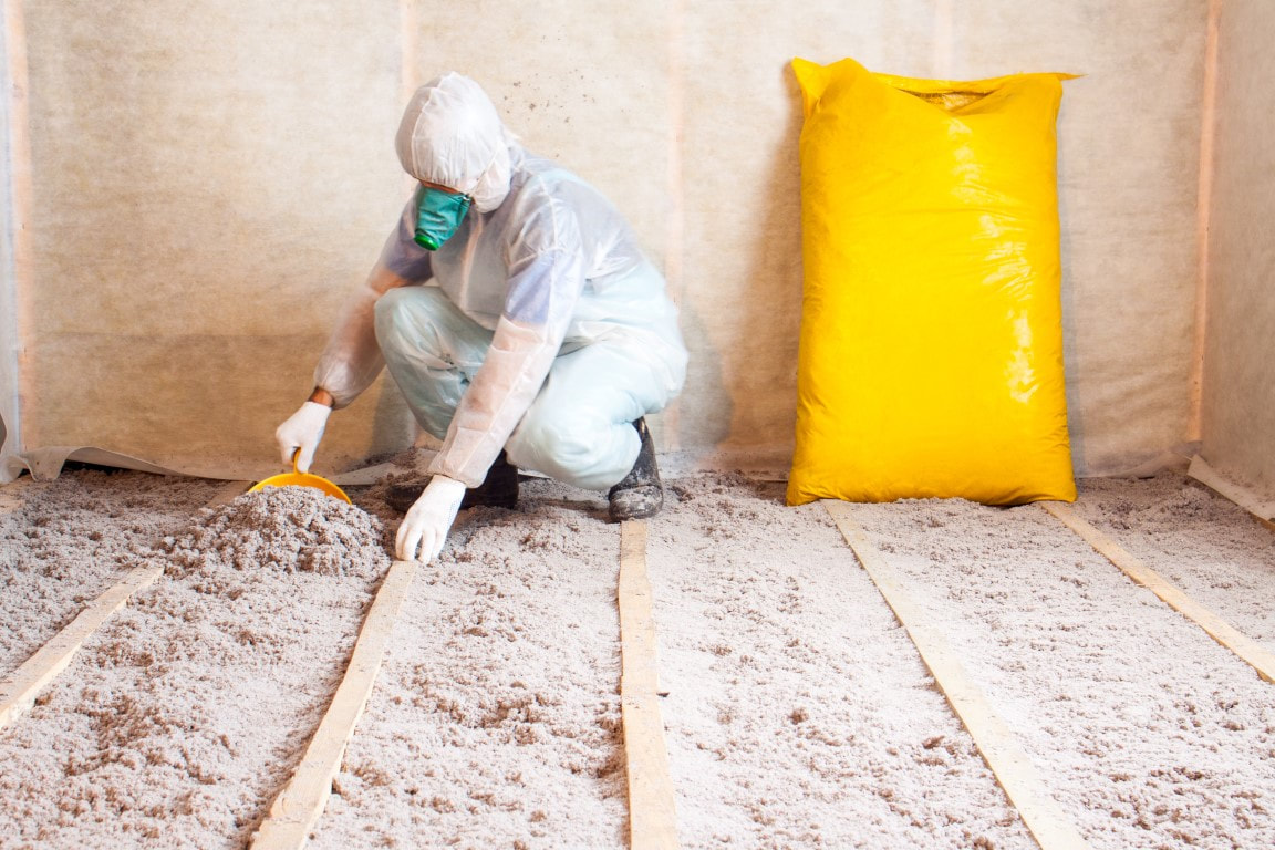 An image of Blow-in Insulation in Justin, TX
